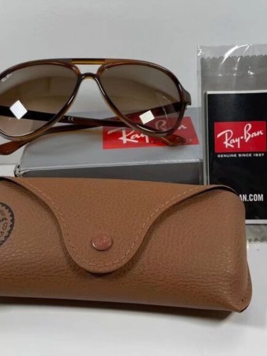 Ray-Ban Accessories - Ray-Ban RB4125 Tortoiseshell Polarized Sunglasses